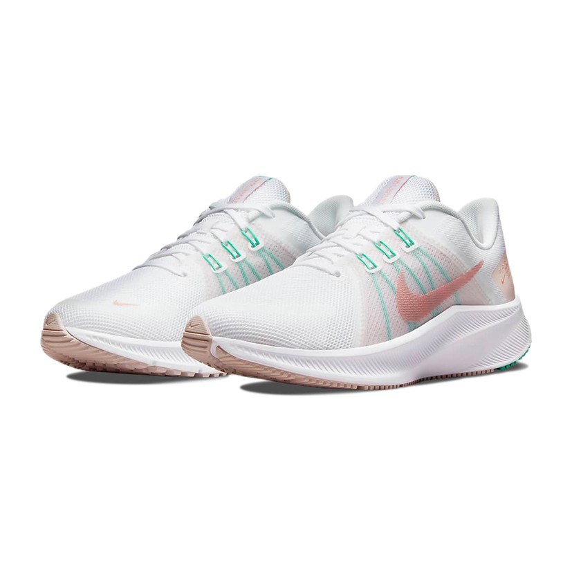 Nike Quest 4 White Green Pink