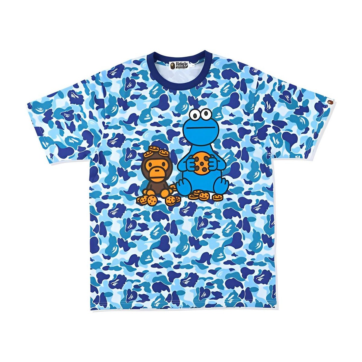BAPE x Sesame Street Camo Tee
