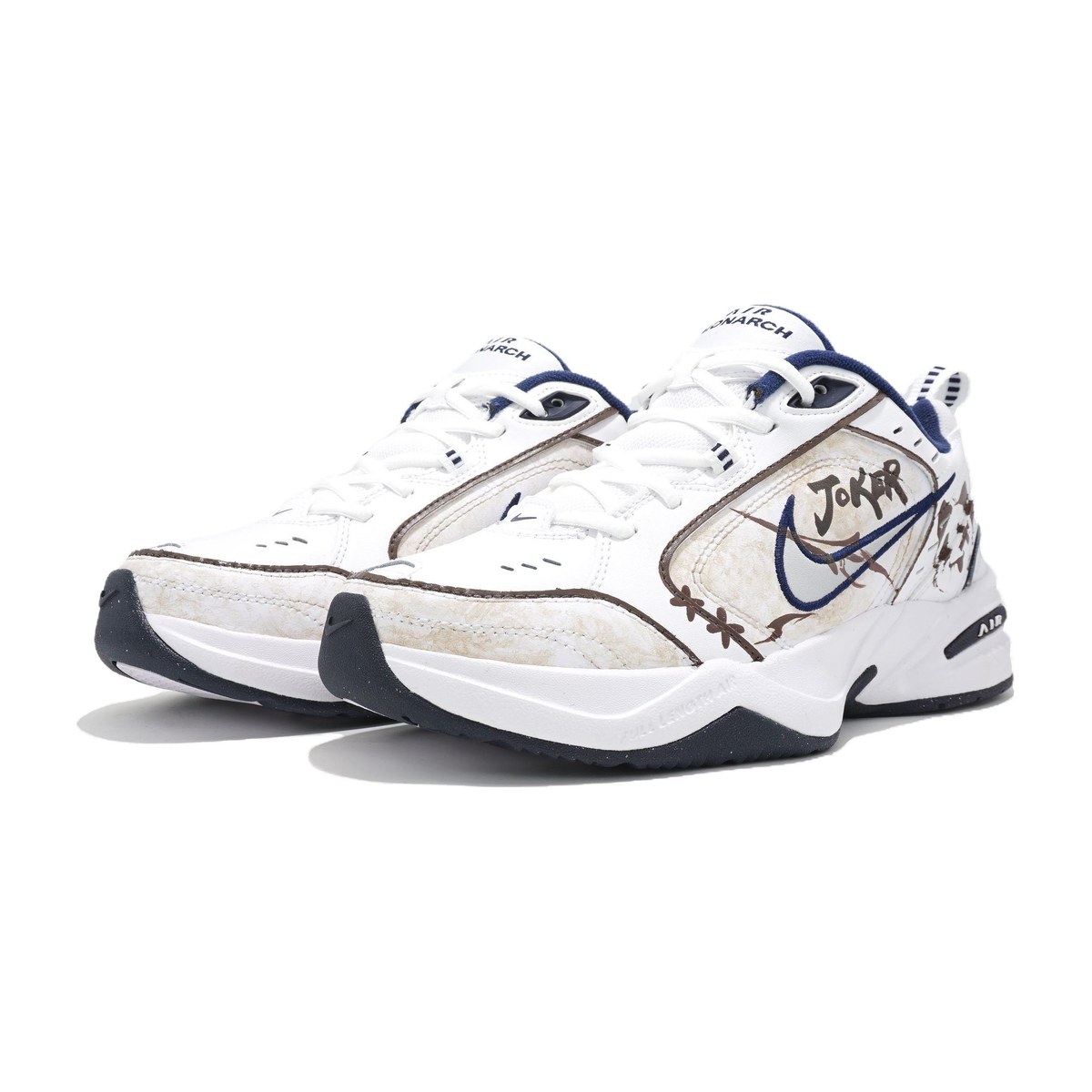 Nike Air Monarch 4 White Brown