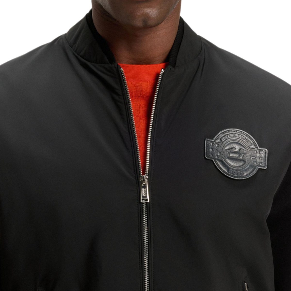 HUGO BOSS x Porsche Badge Zip Jacket Black