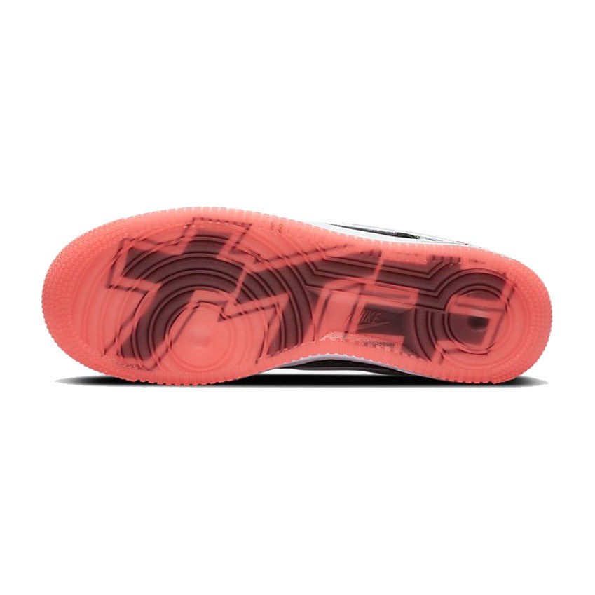 Nike Air Force 1 '07 LV8 Worldwide Black White Red
