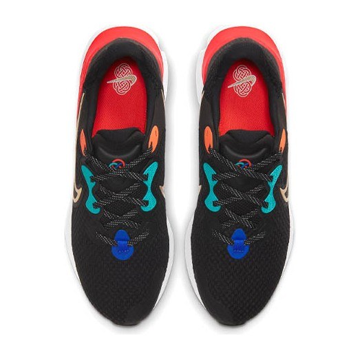 Nike Renew Run 2 Black Gold Orange