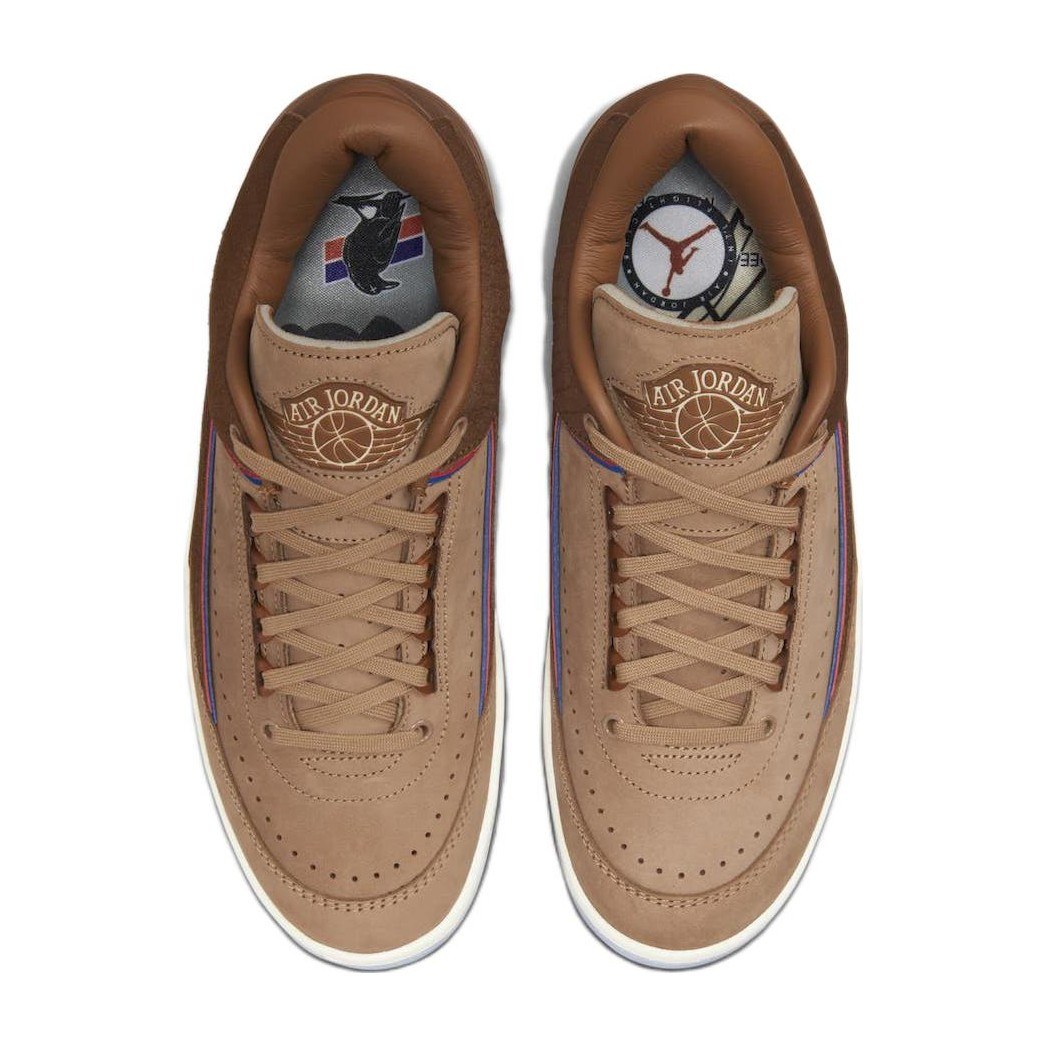 two 18 x Jordan Air Jordan 2 Retro Low Brown