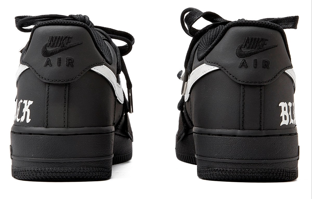 Nike Air Force 1 '07 Black Silver