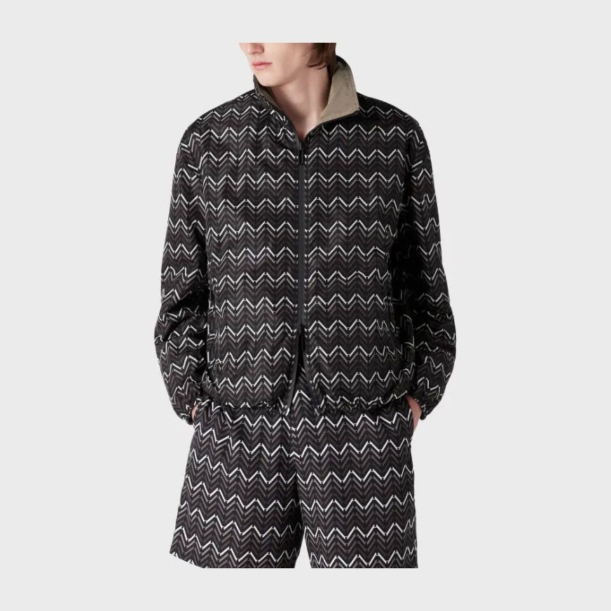 Emporio Armani SS23 Herringbone Jacket