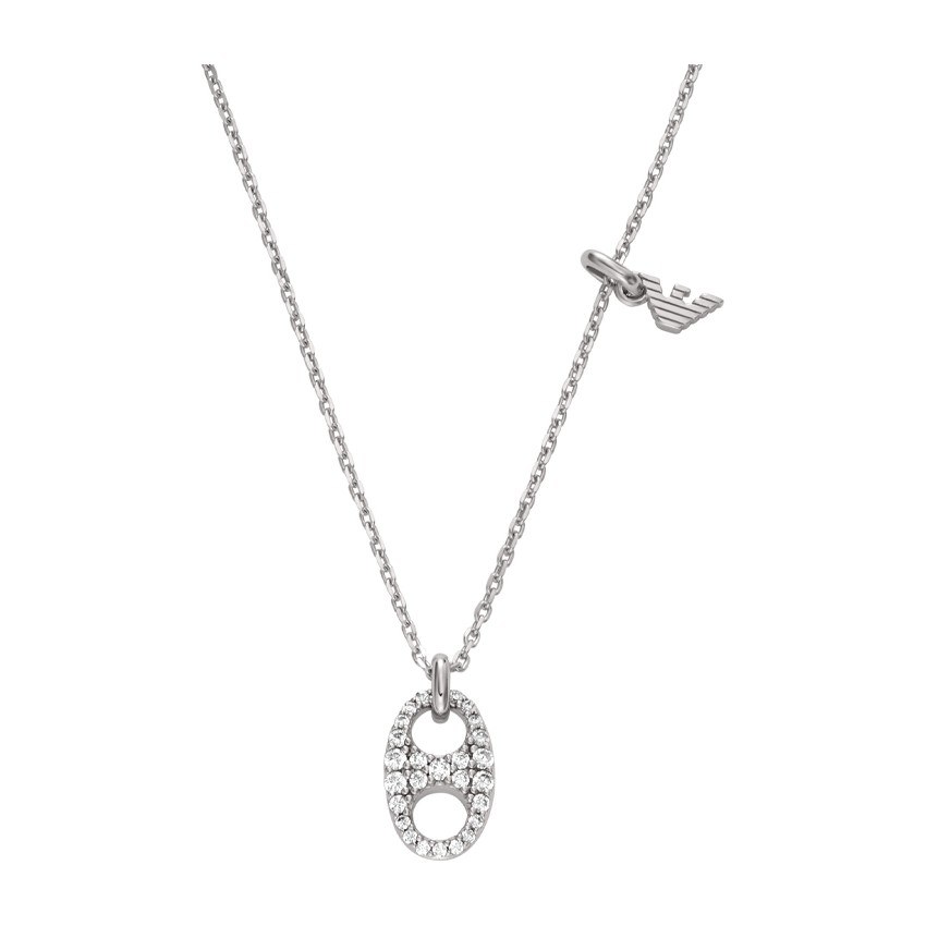 Emporio Armani Elegant Silver Necklace