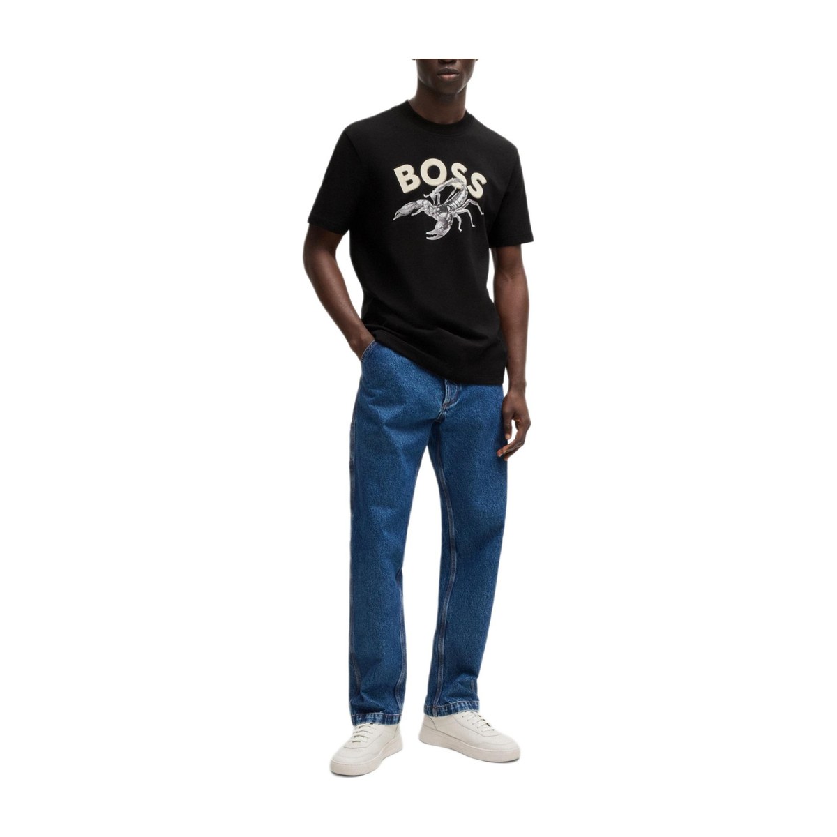 HUGO BOSS Logo T-Shirt Black