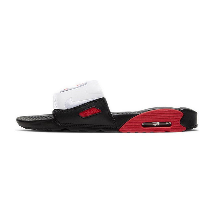 Nike Air Max 90 Slide Black White Red