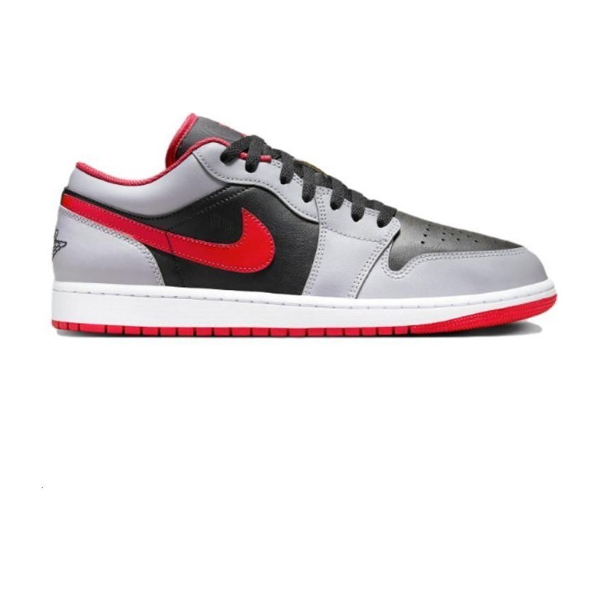 Jordan Air Jordan 1 Low Black Grey Red