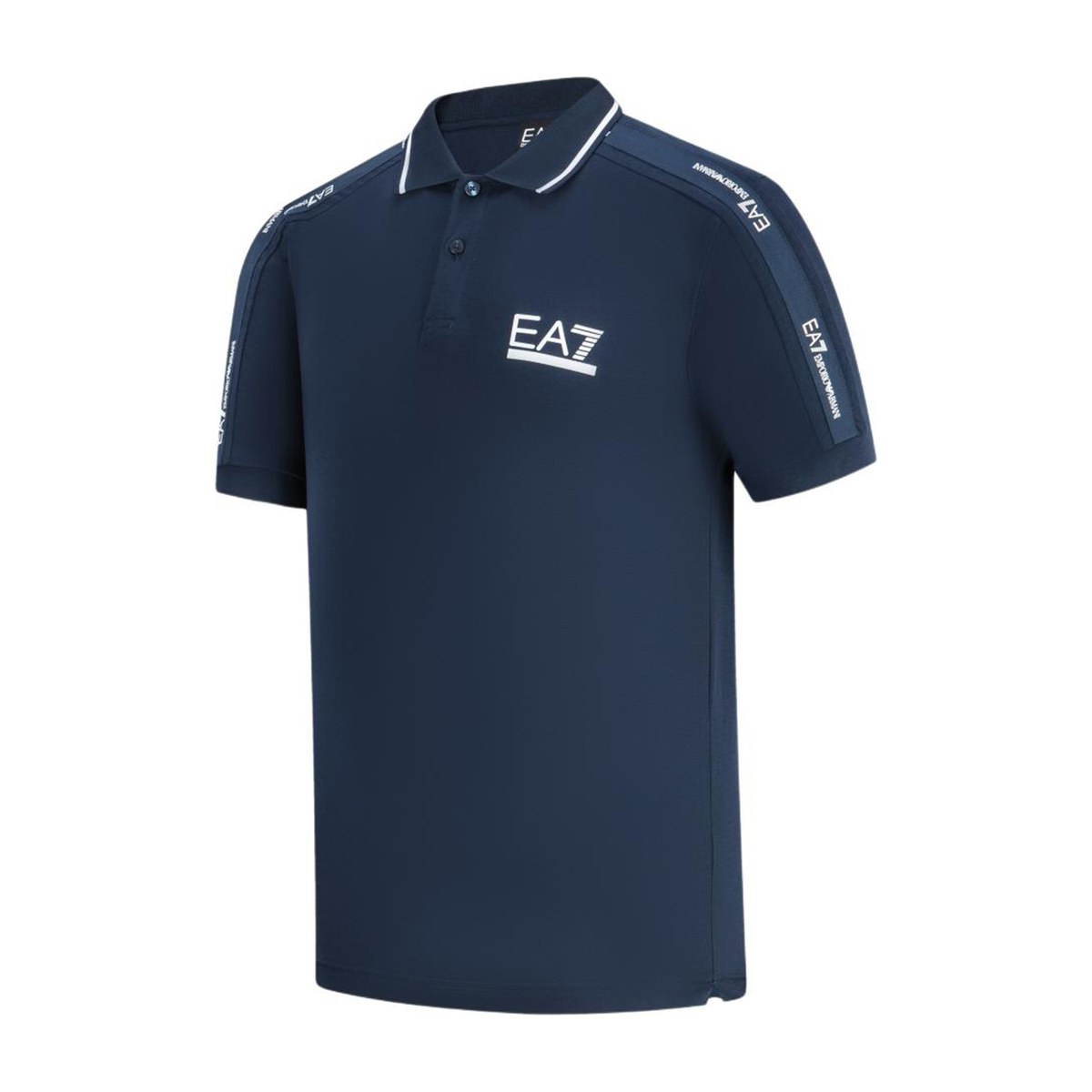 Emporio Armani EA7 SS24 Polo Navy