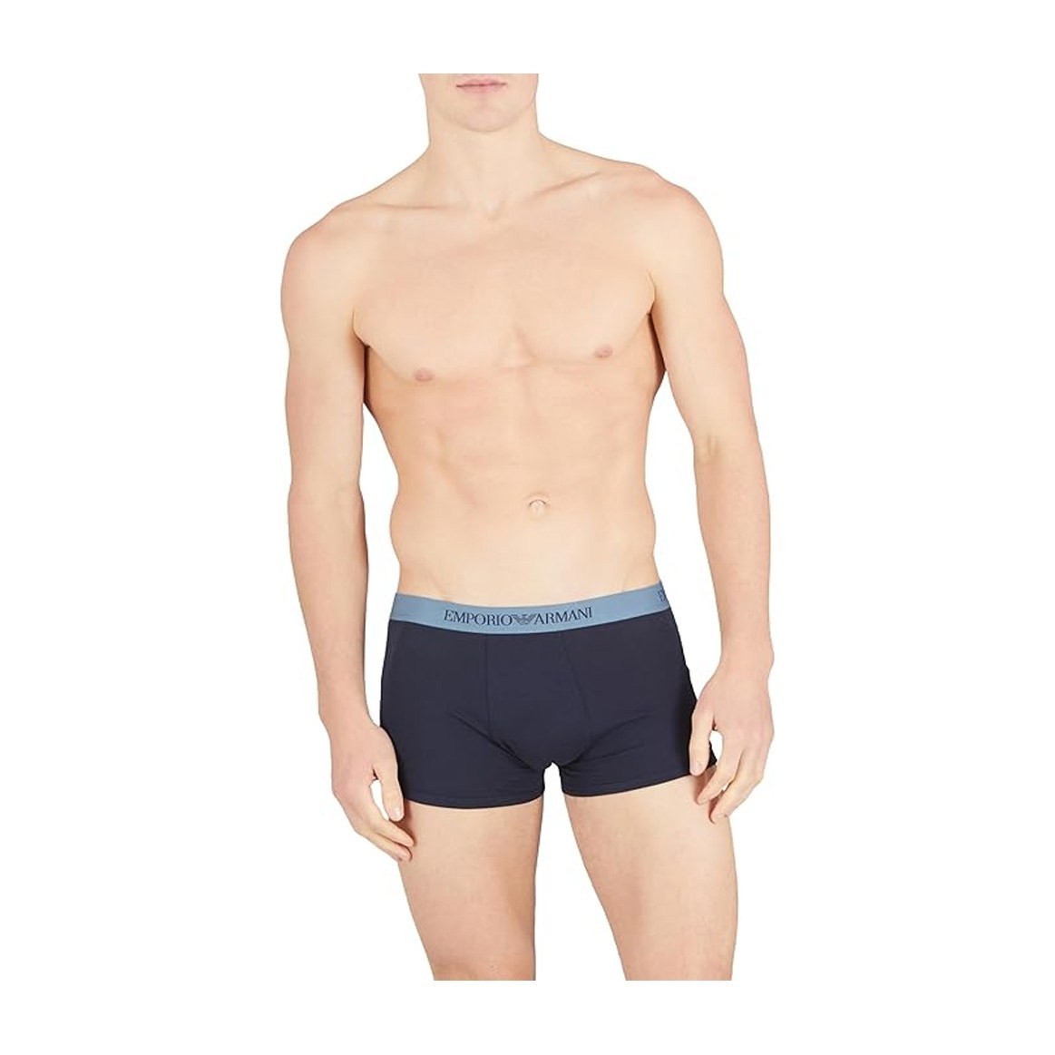 Emporio Armani FW24 Blue Boxer Briefs 3-Pack