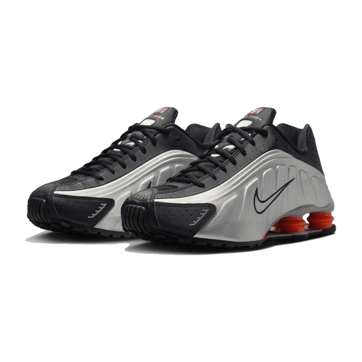 Nike Shox R4 Silver Black