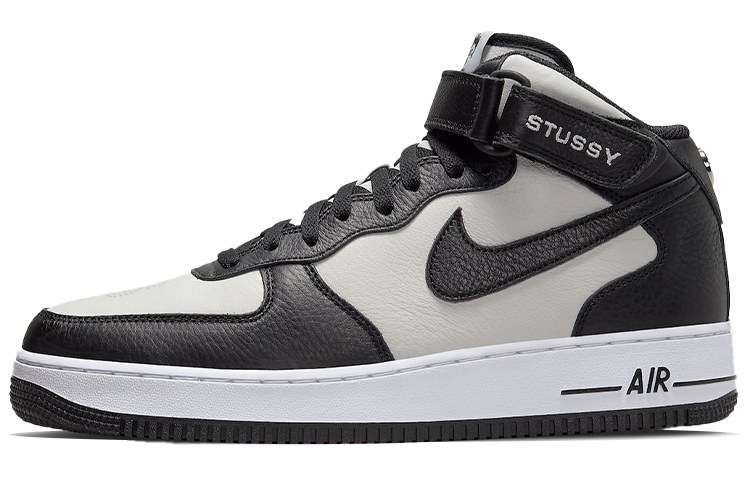 Stussy x Nike Air Force 1 '07 Mid SP Black White