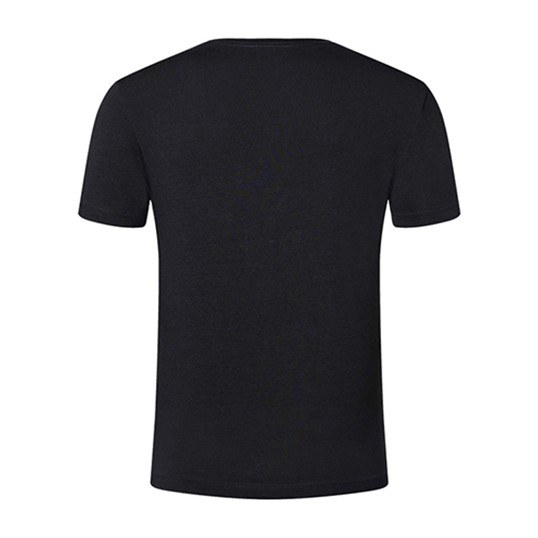 Emporio Armani Printed Crew Neck T-Shirt Black