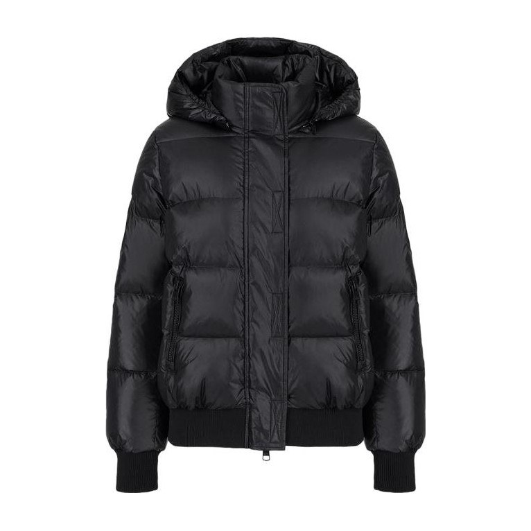 Armani Exchange FW22 Quilted Jacket Black