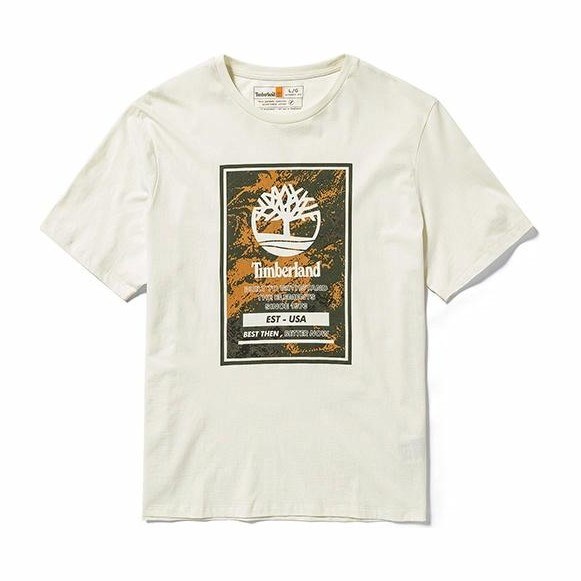 Timberland Retro White Tee