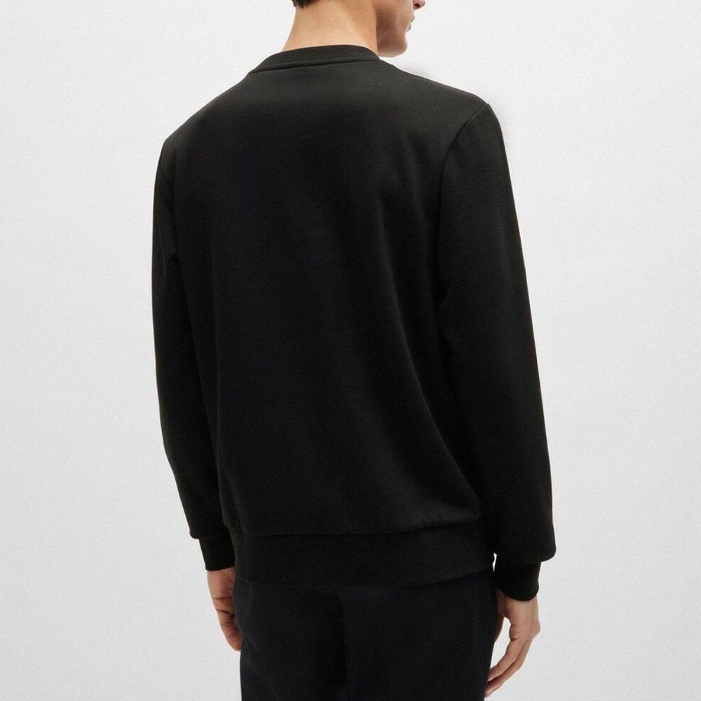HUGO BOSS Logo Crewneck Sweatshirt Black