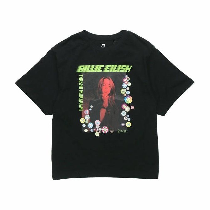 UNIQLO x Takashi Murakami Graphic Tee Black
