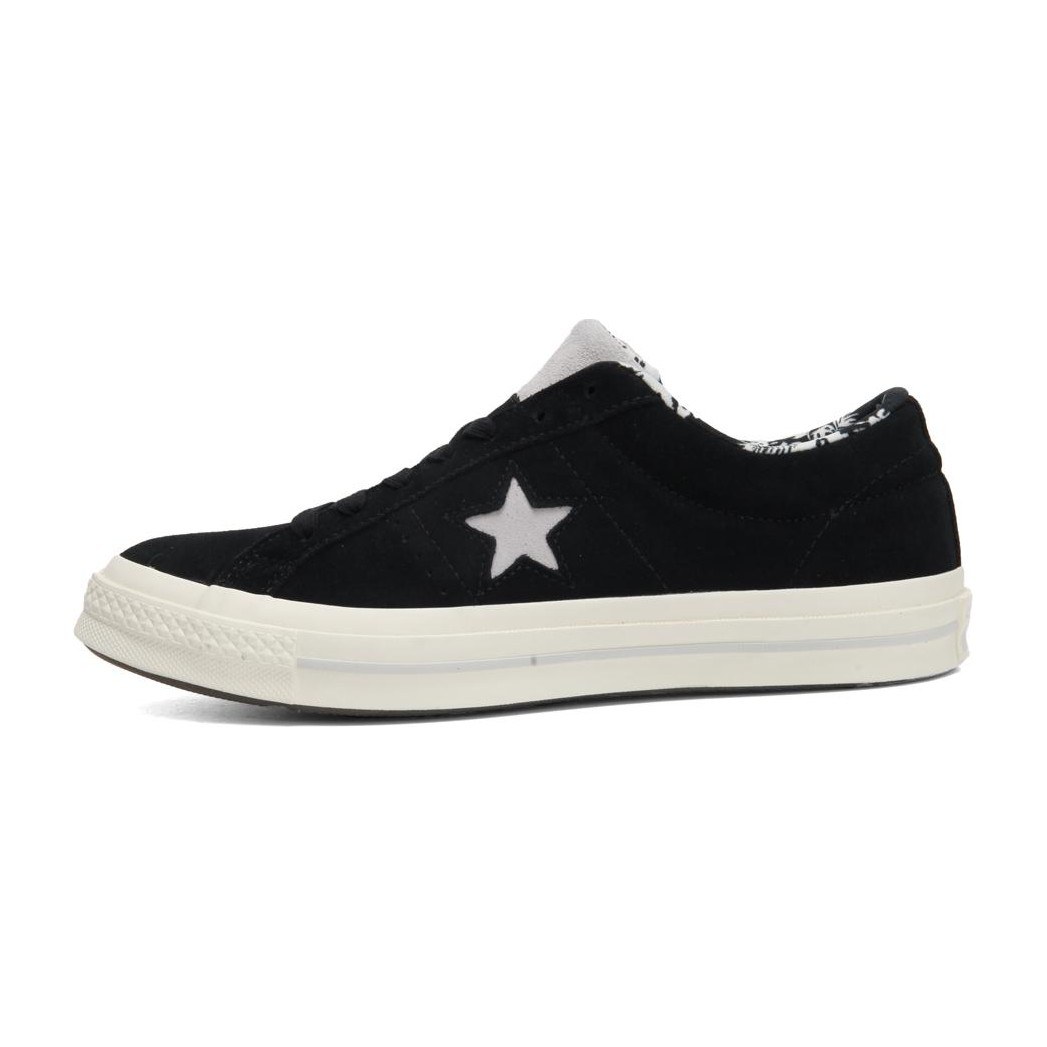 Converse One Star Tropical Feet Black White