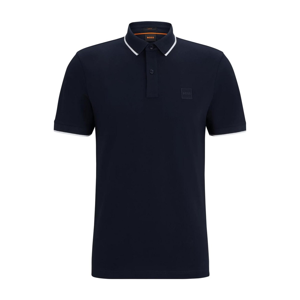 HUGO BOSS Slim-Fit Polo Shirt Dark Blue