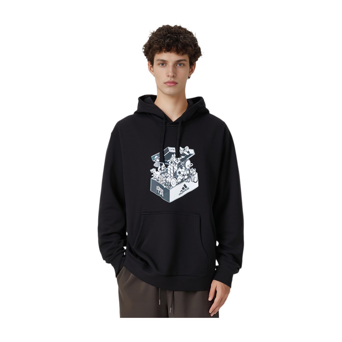adidas China Toys Hd Hoodie Black