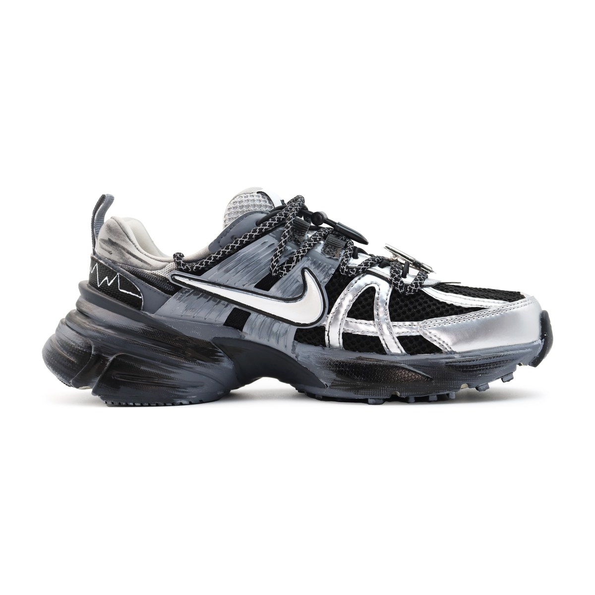 Nike V2K Run Runtekk Black Silver