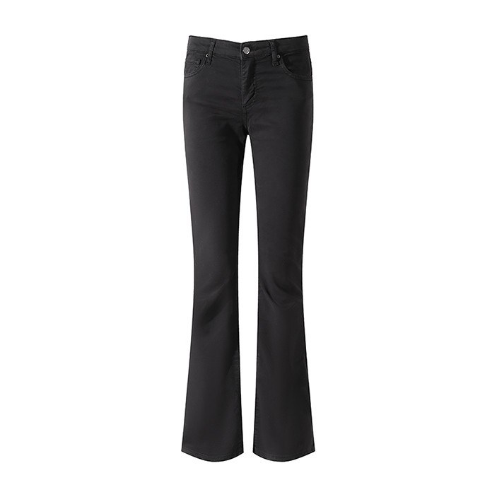 Armani Exchange AE FW24 High Waist Cotton Pants Black