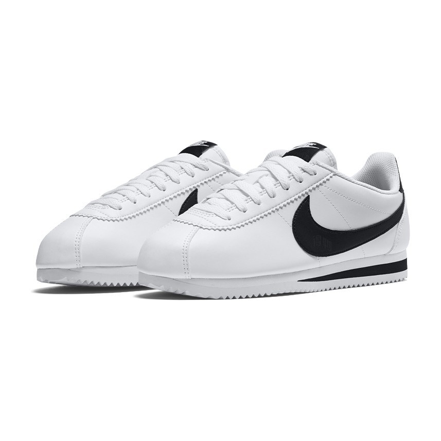 Nike Cortez Leather Black White