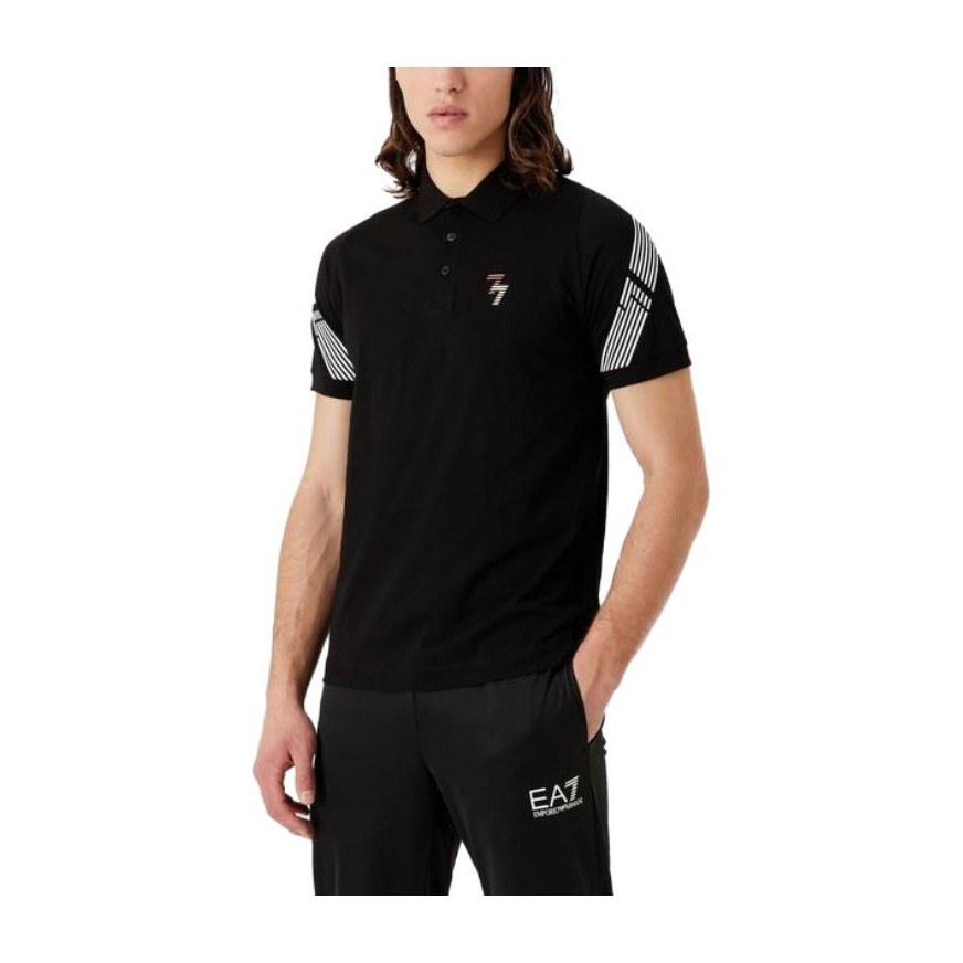 Emporio Armani EA7 Polo Black