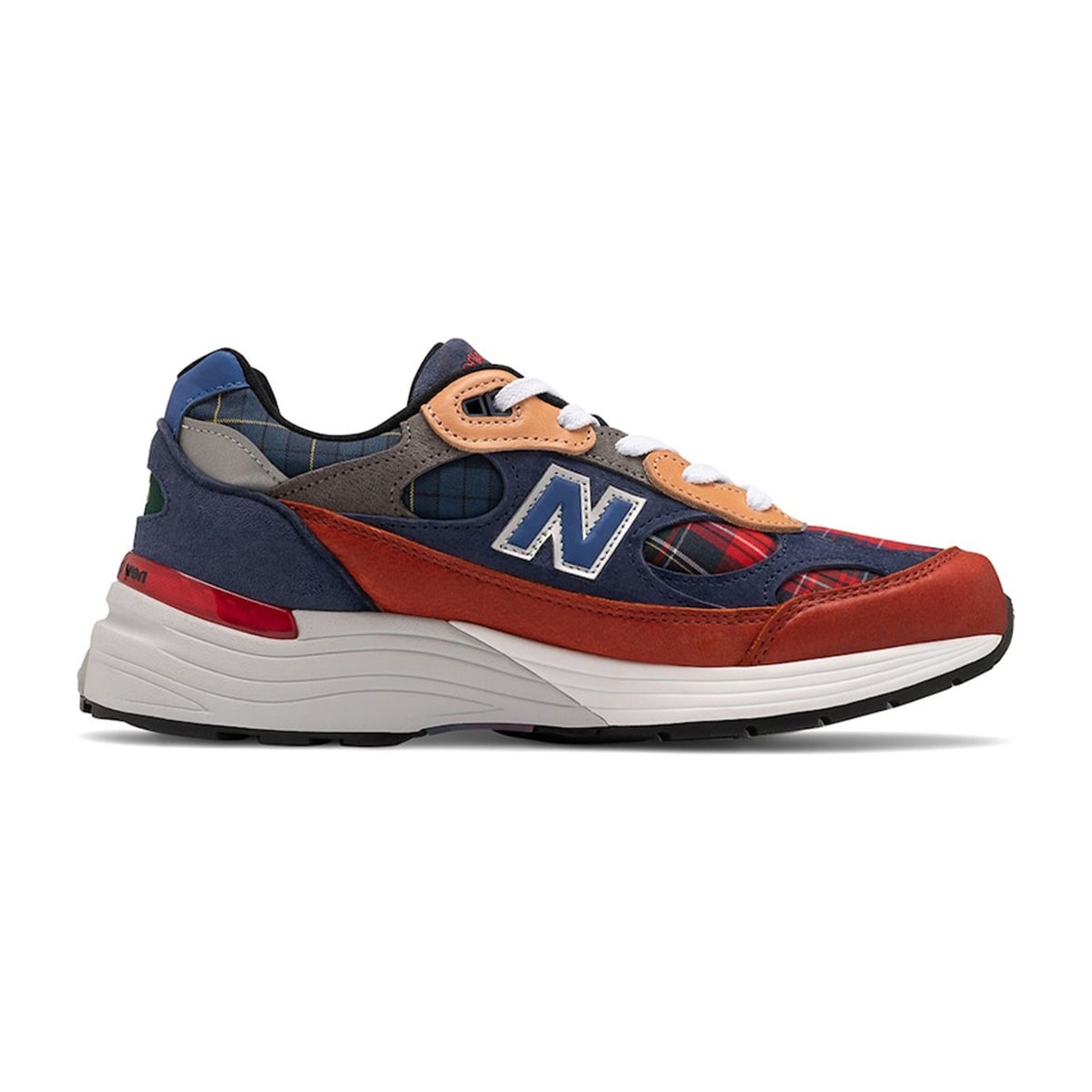 New Balance 992 "Plaid Patchwork"