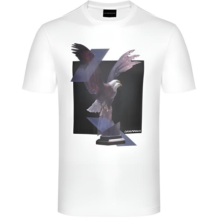 Emporio Armani Eagle Print T-Shirt White