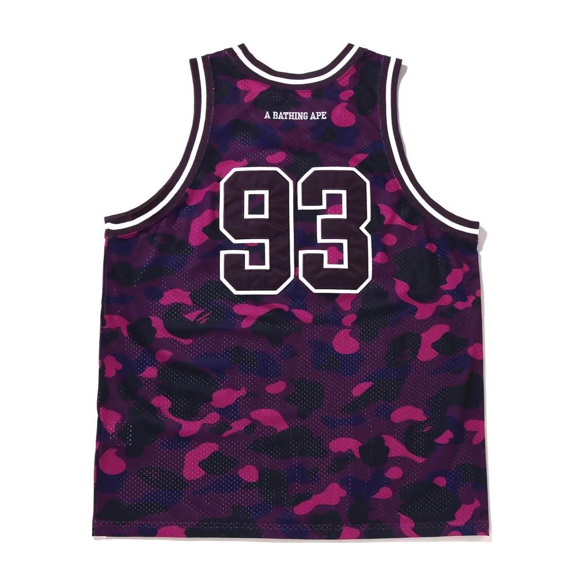 BAPE SS22 Camo Basketball Vest