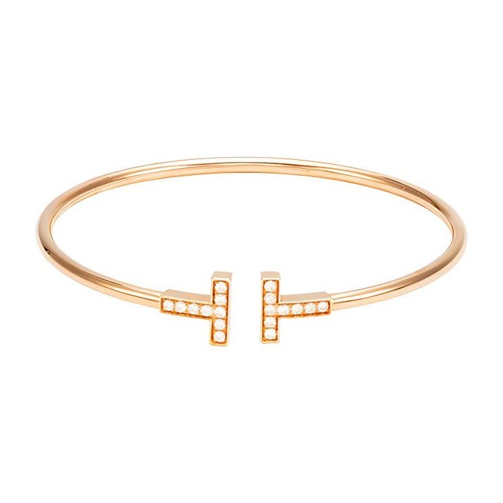 Tiffany & Co. T Series Rose Gold Bracelet