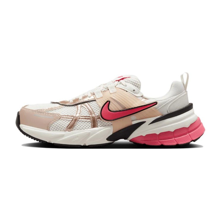 Nike V2K Run White Pink Yellow
