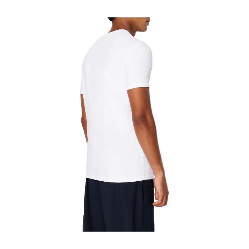 ARMANI EXCHANGE Slim Fit Stretch Jersey Cotton Logo Design T-Shirt T