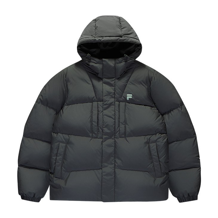 FILA Fusion FOB Down Jacket Gray