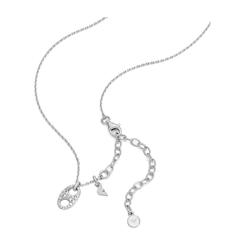Emporio Armani Elegant Silver Necklace