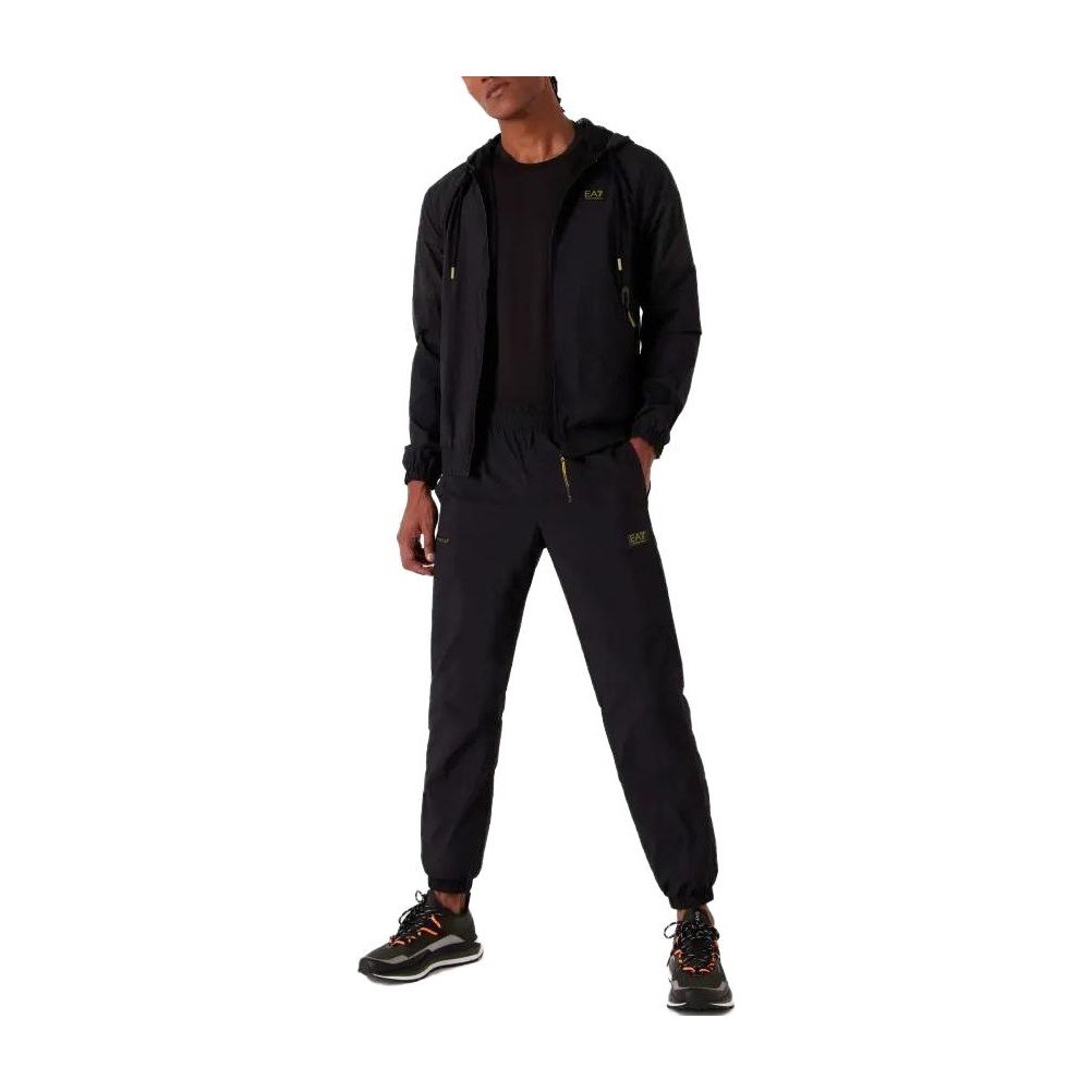 Emporio Armani EA7 Hoodie Tracksuit Black
