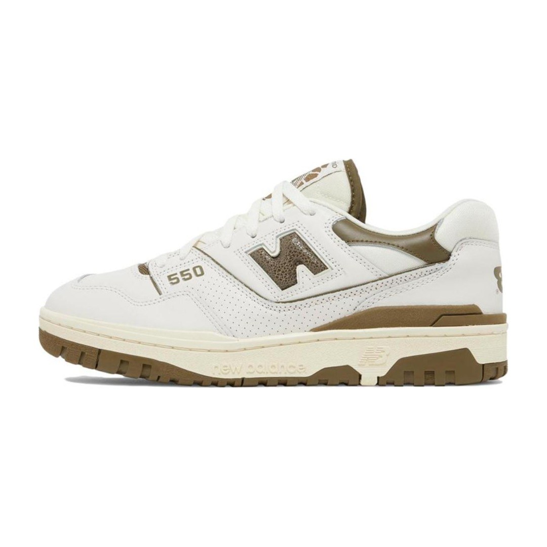 Aimé Leon Dore x New Balance 550 White Brown