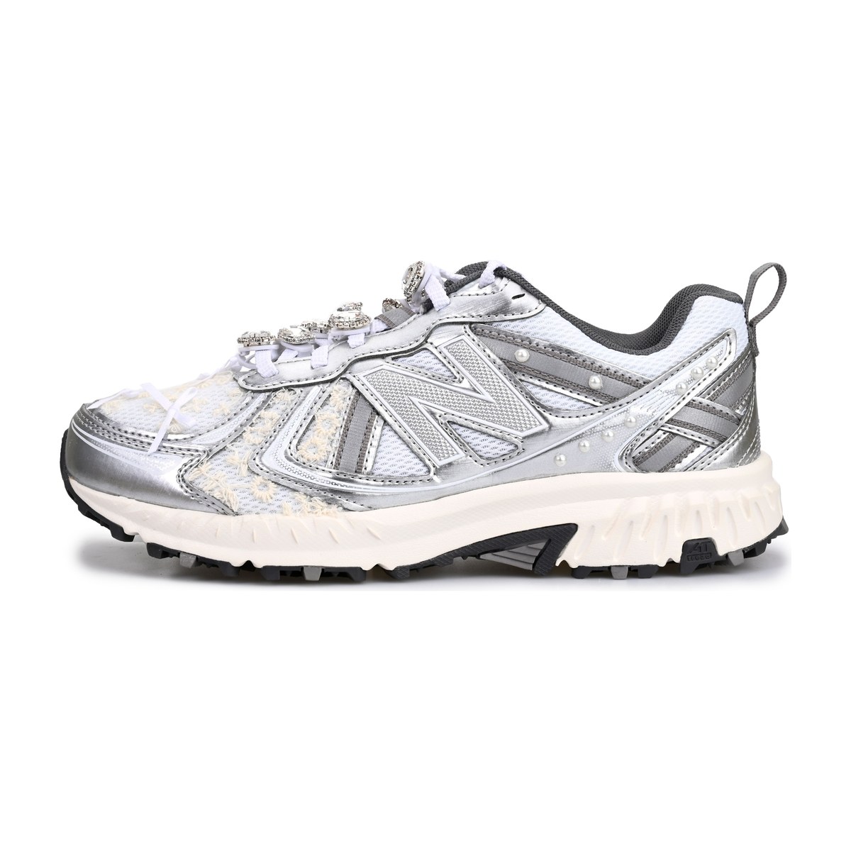 New Balance 410 White Silver