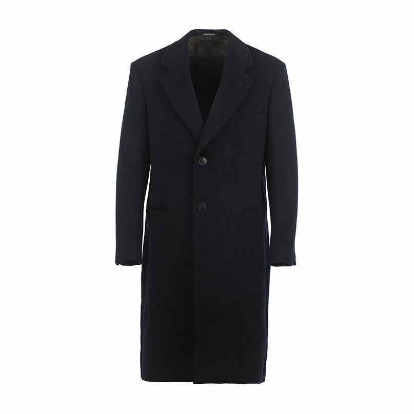 Emporio Armani Wool Blend Coat