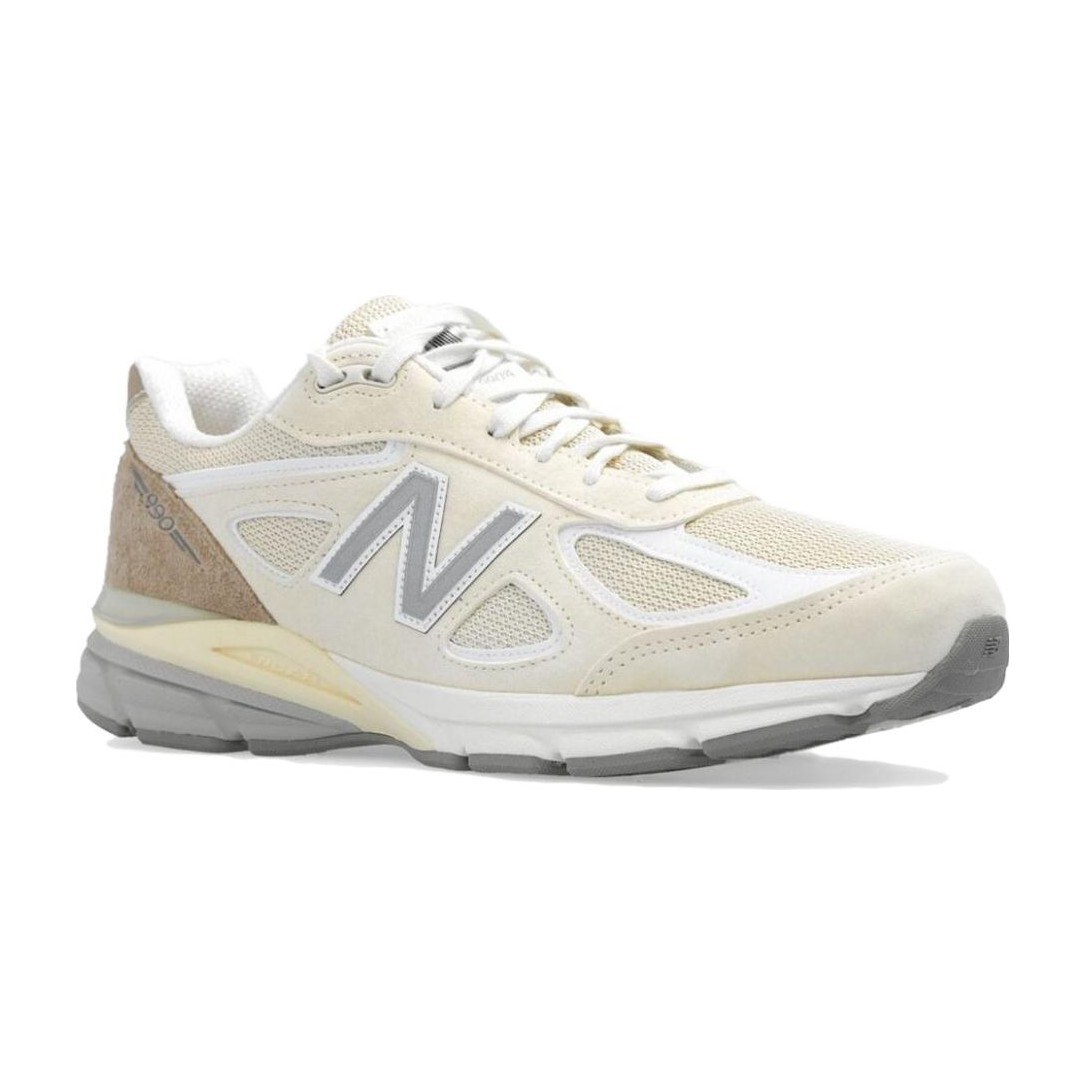 New Balance 990 V4 White Brown