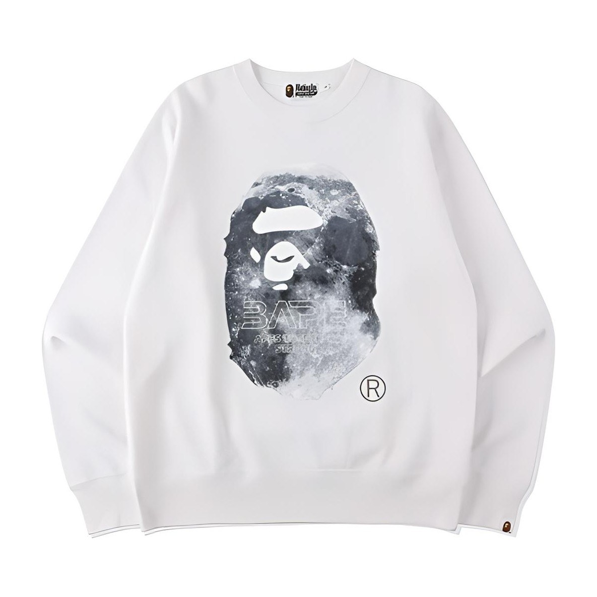 A BATHING APE BAPE Logo Crewneck Sweatshirt