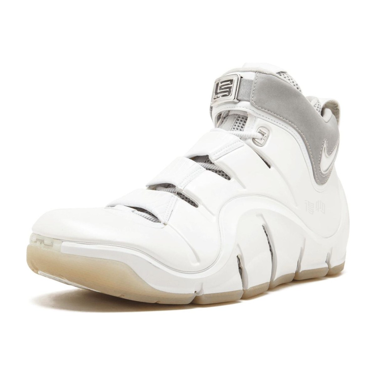 Nike Lebron 4 White Chrome