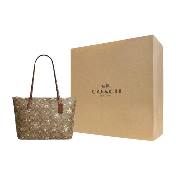 COACH Zip Top Tote 29