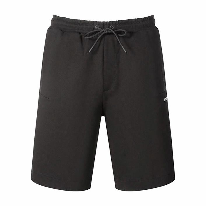 HUGO BOSS Logo Drawstring Shorts Black