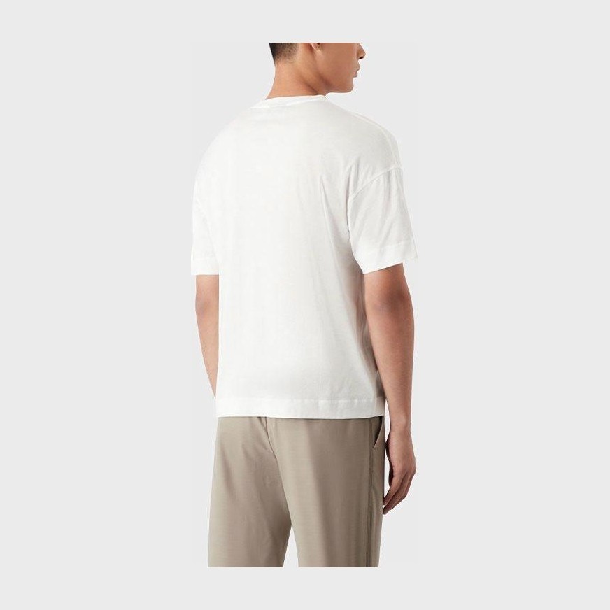 Emporio Armani SS23 Logo T-Shirt White