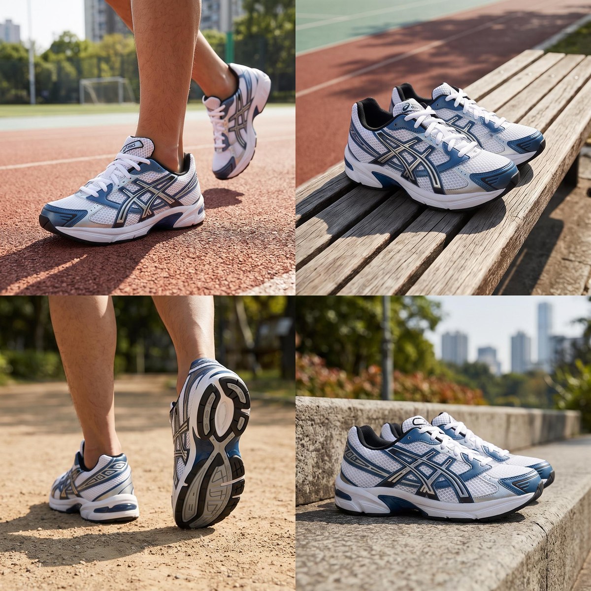 Asics Gel-1130 White Blue