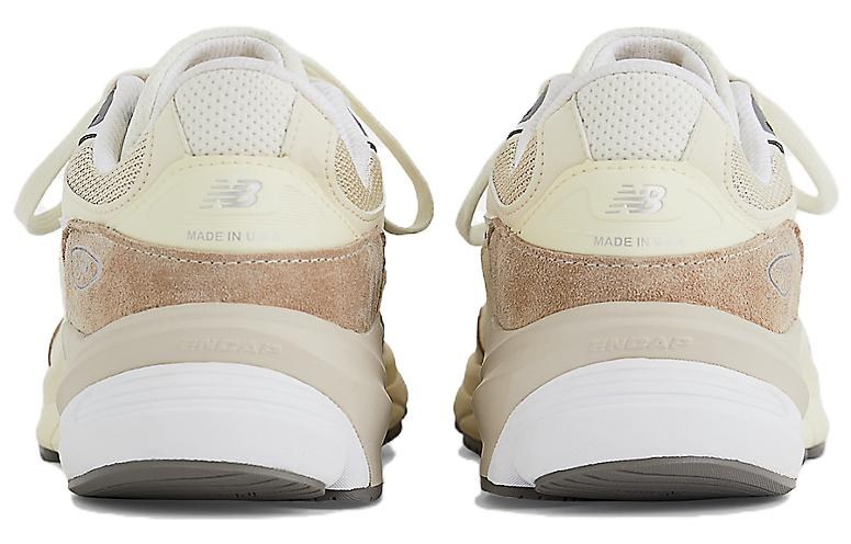 New Balance 990 V6 White Brown