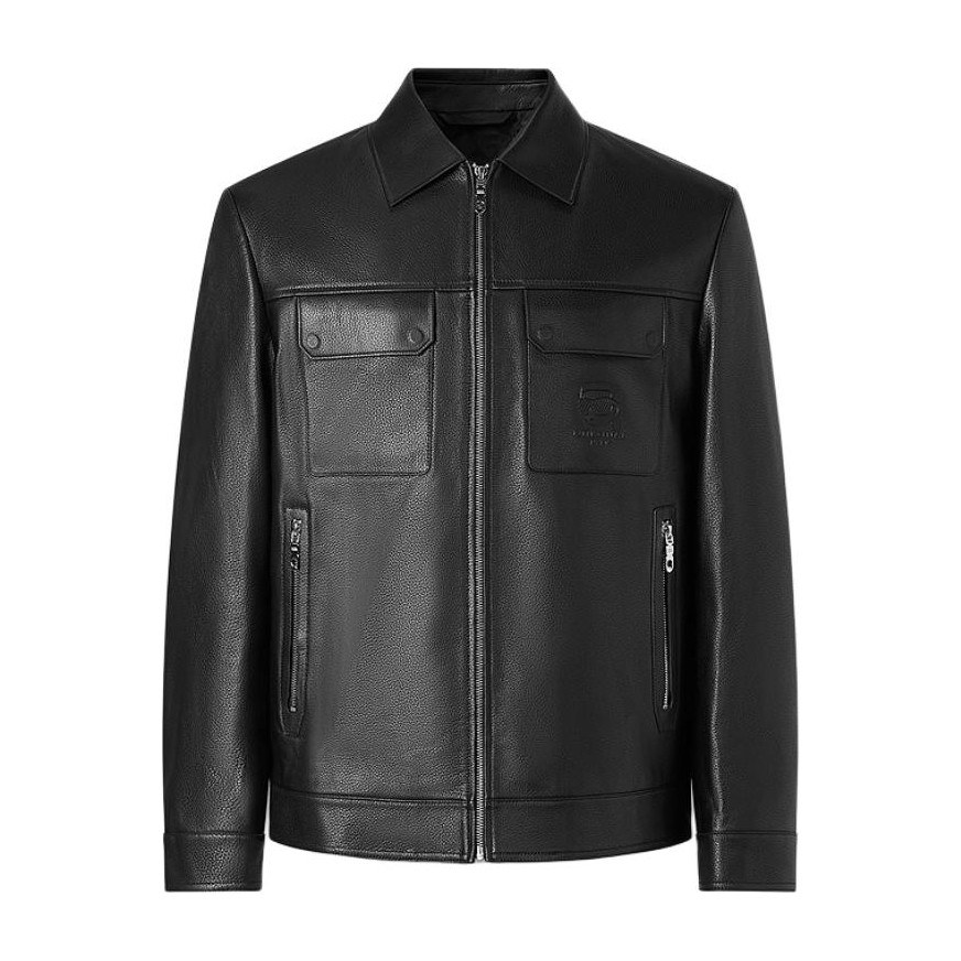 KARL LAGERFELD FW25 Leather Jacket
